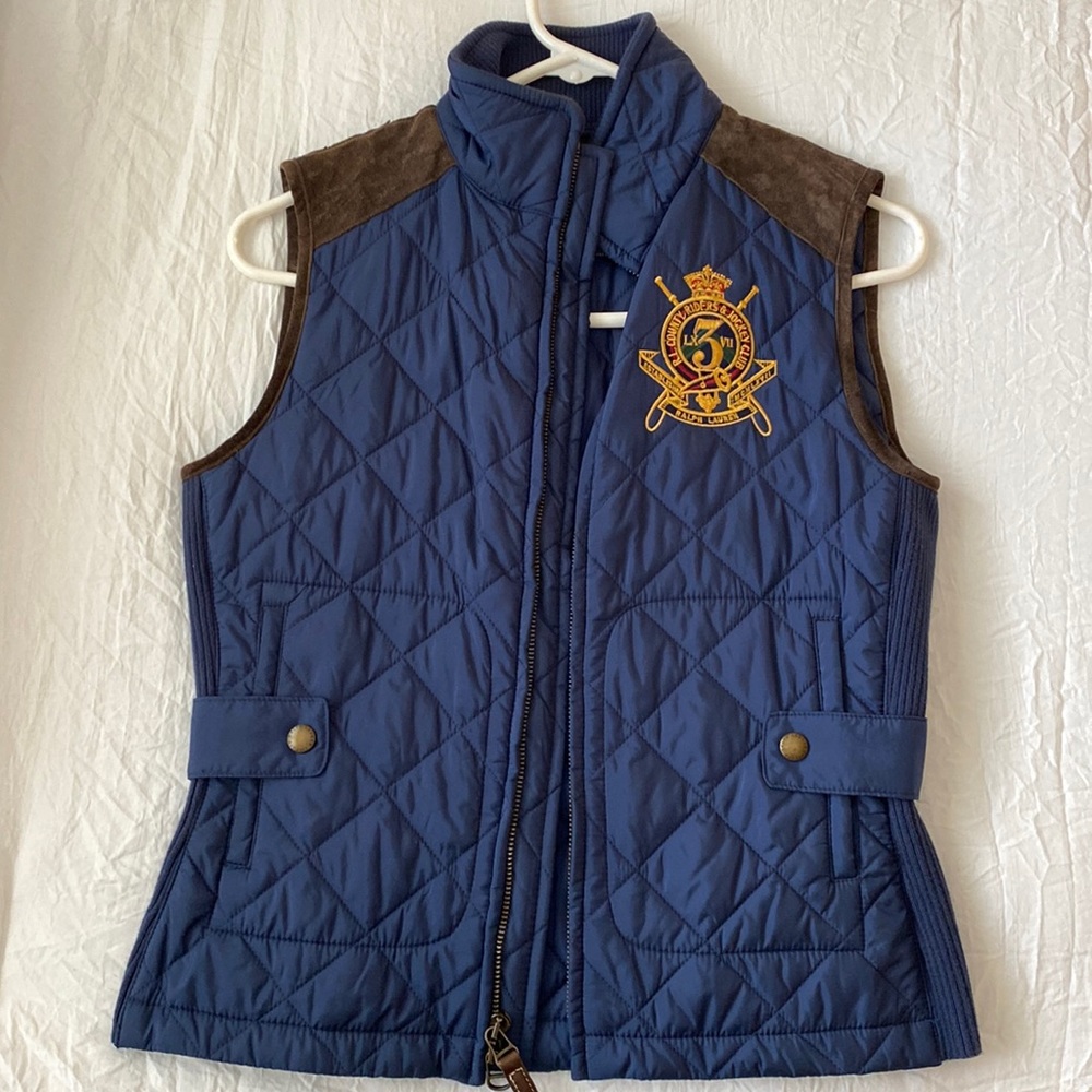 Ralph Lauren Navy Vest